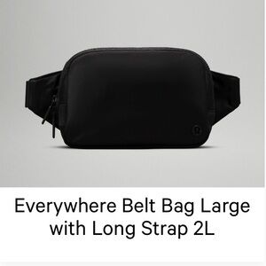 Lululemon 2L belt bag with long strap